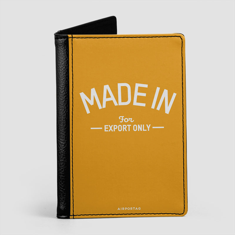 Made In - Passport Cover