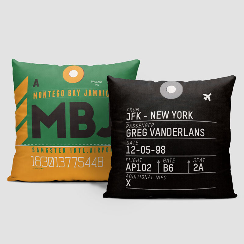 MBJ - Throw Pillow