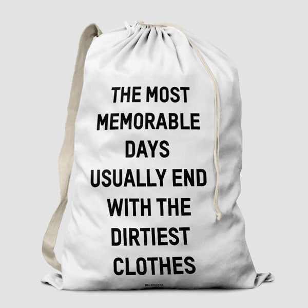 The Most Memorable Days - Laundry Bag - Airportag