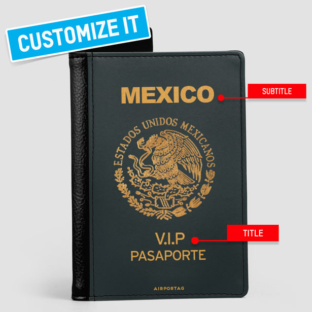 Mexican Passport Cover for Spanish Class