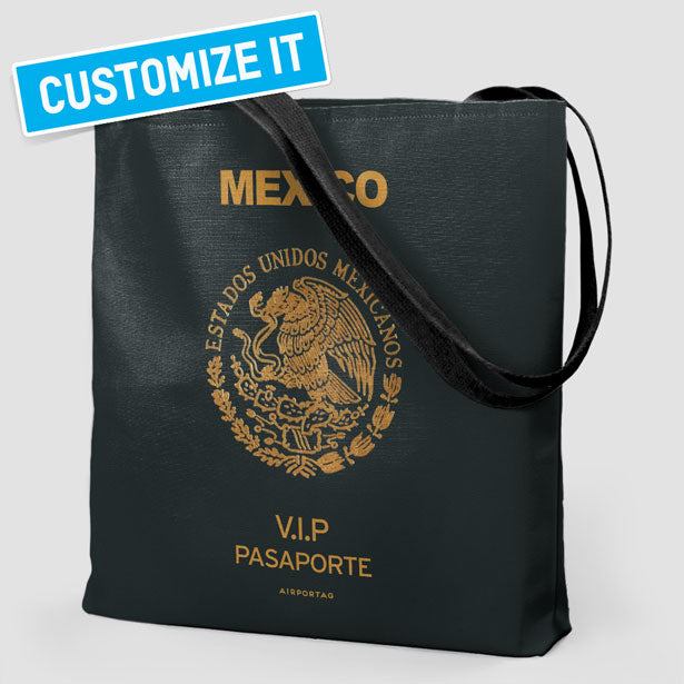 メキシコ - パスポート トートバッグ