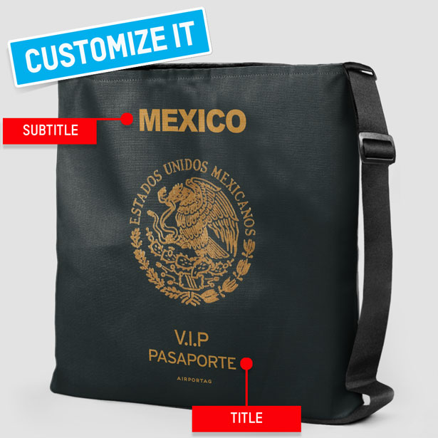 Mexico - Passport Tote Bag