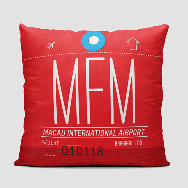 MFM - Throw Pillow - Airportag