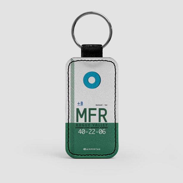 MFR - Leather Keychain airportag.myshopify.com