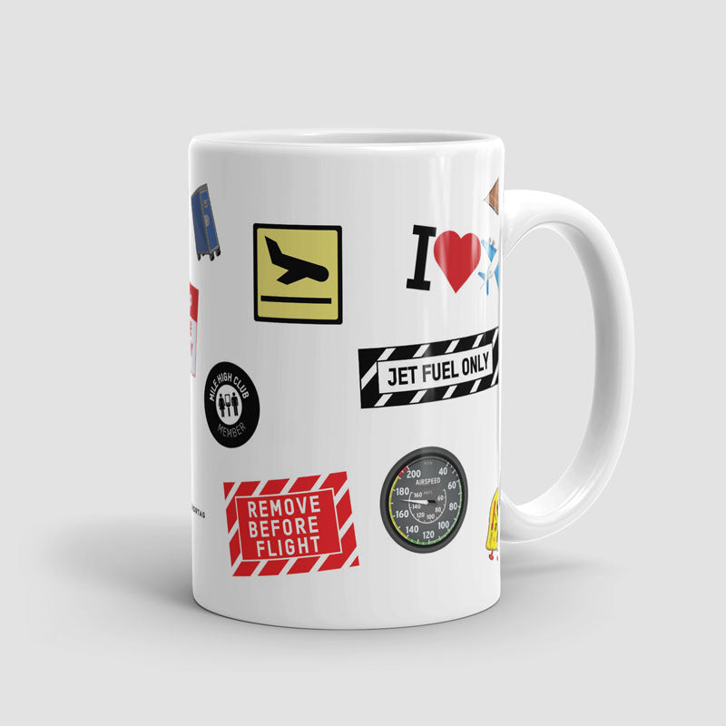Mini Stickers - Mug