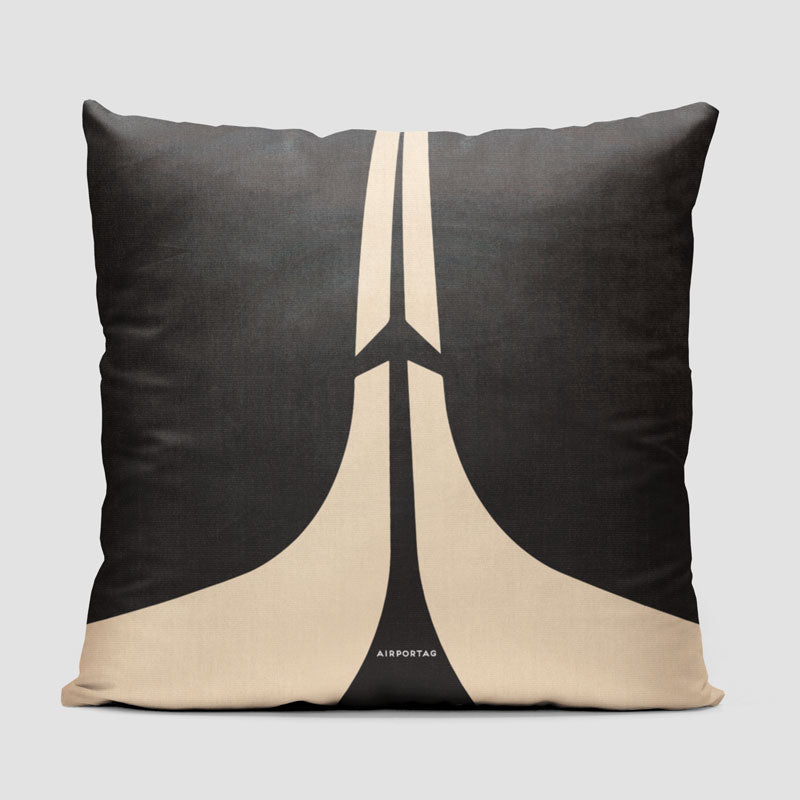 Minimalist Aeroplane - Throw Pillow
