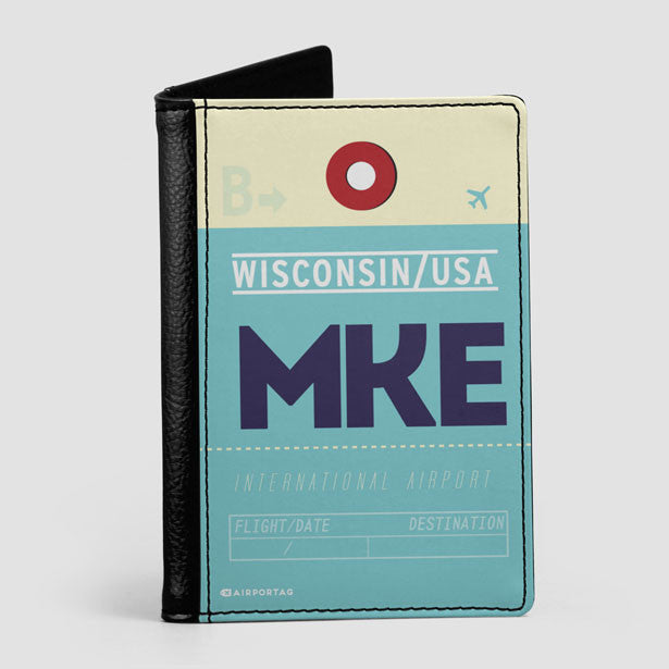MKE - Passport Cover - Airportag