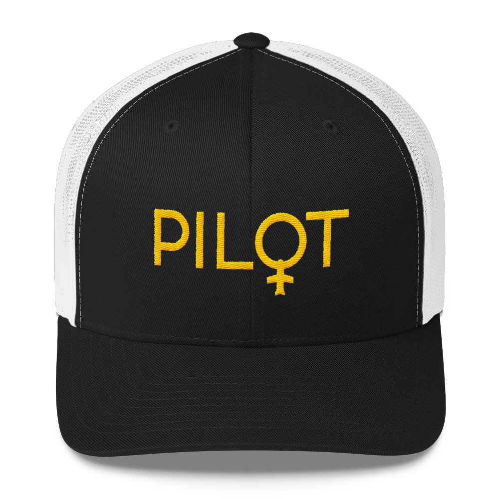 Pilot Women - Retro Trucker Cap - Airportag