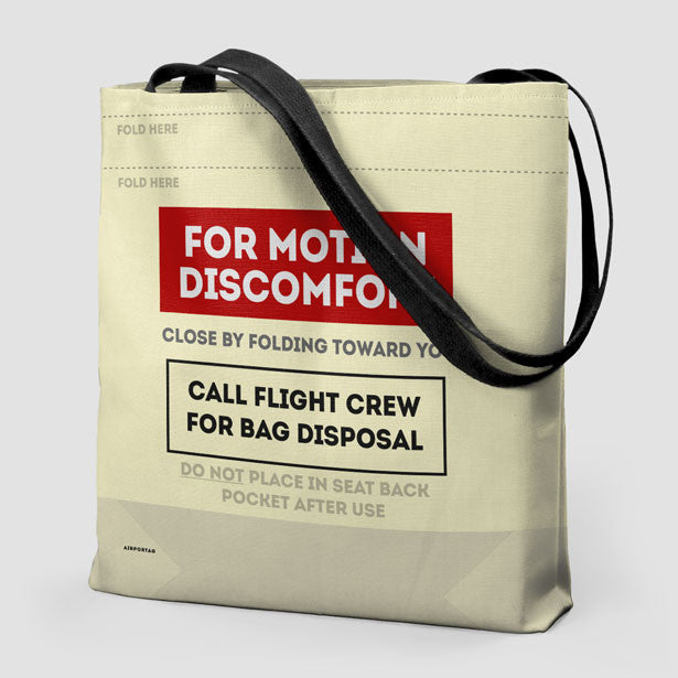 For Motion Discomfort - Tote Bag - Airportag