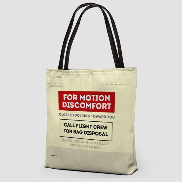 For Motion Discomfort - Tote Bag - Airportag