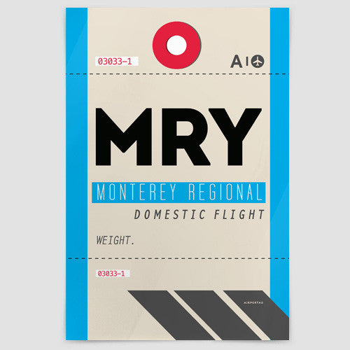 MRY - Poster - Airportag