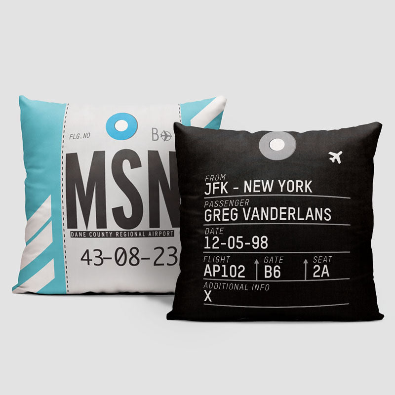 MSN - Throw Pillow