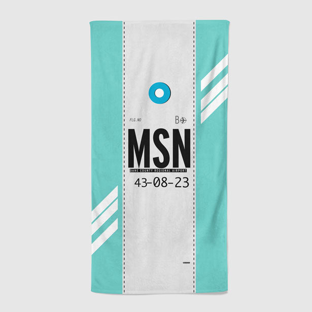 MSN - Beach Towel airportag.myshopify.com