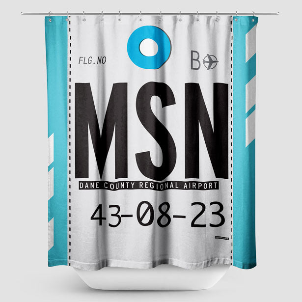 MSN - Shower Curtain airportag.myshopify.com