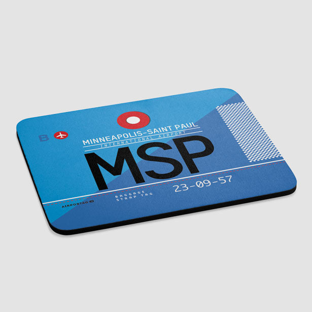 MSP - Mousepad - Airportag