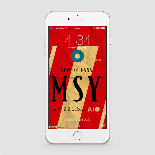 MSY - Phone Case - Airportag