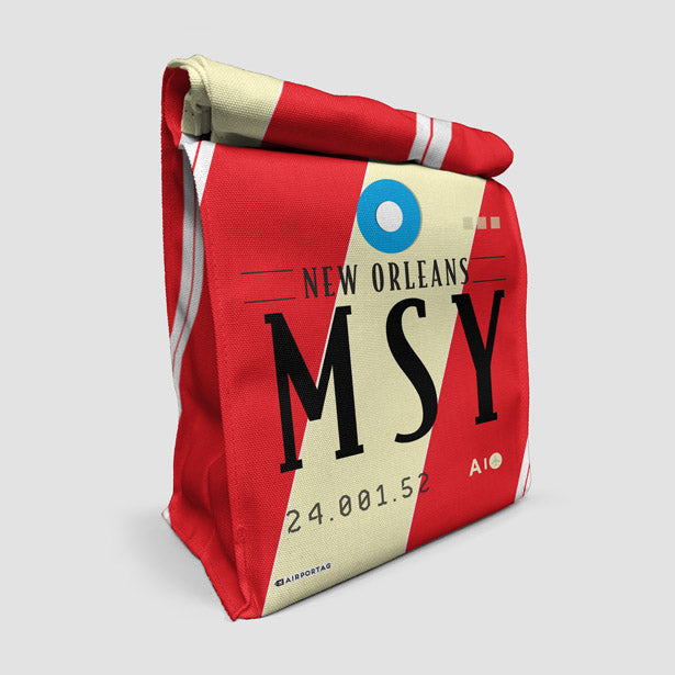 MSY - Lunch Bag airportag.myshopify.com