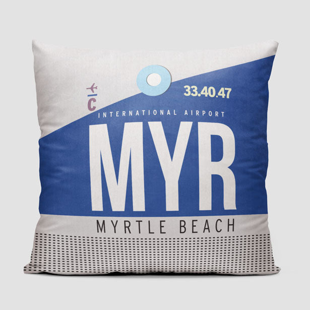 MYR - Throw Pillow airportag.myshopify.com