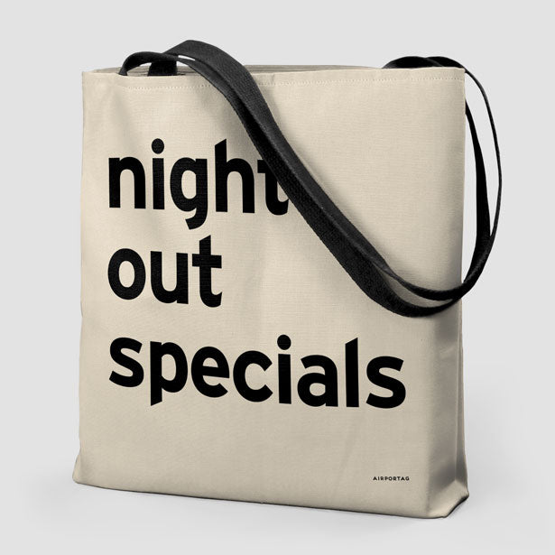 Night Out Specials - Tote Bag airportag.myshopify.com