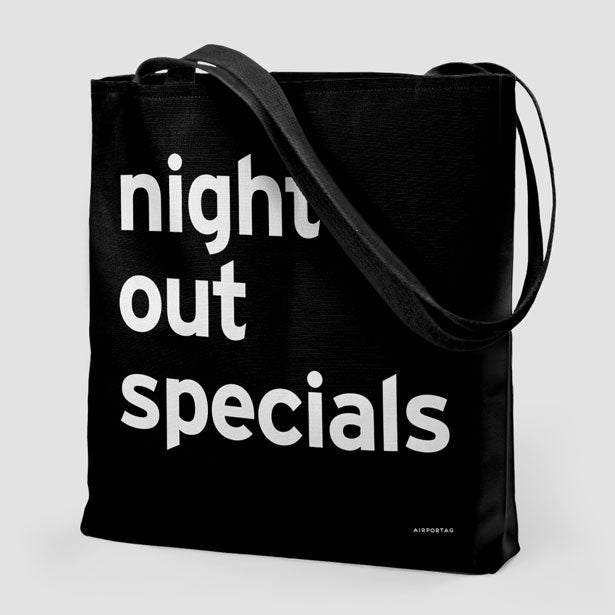 Night Out Specials - Tote Bag airportag.myshopify.com