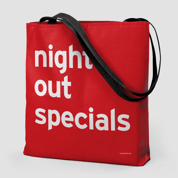 Night Out Specials - Tote Bag airportag.myshopify.com