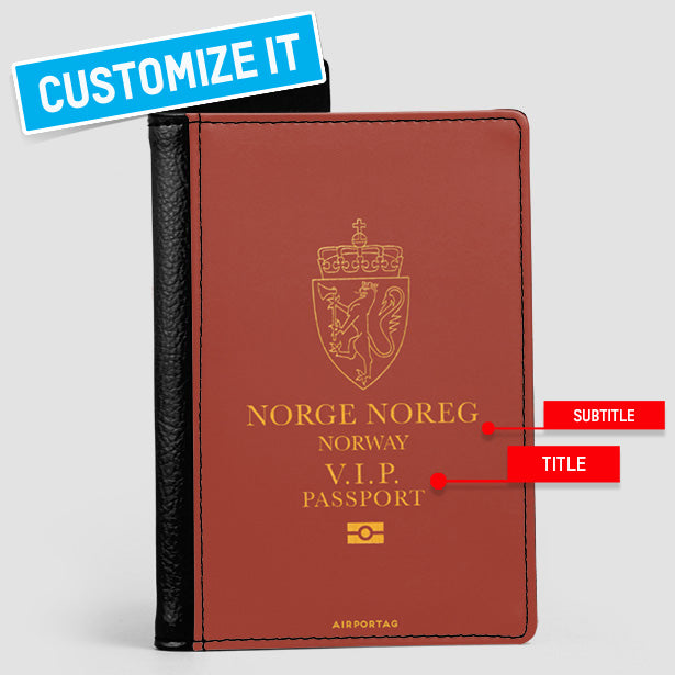 ノルウェー - パスポートカバー