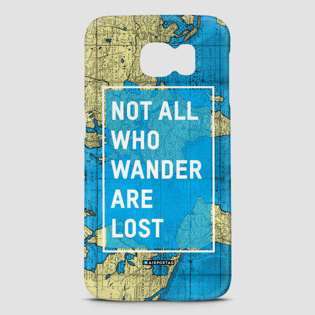 Not All Who Wander - Phone Case - Airportag