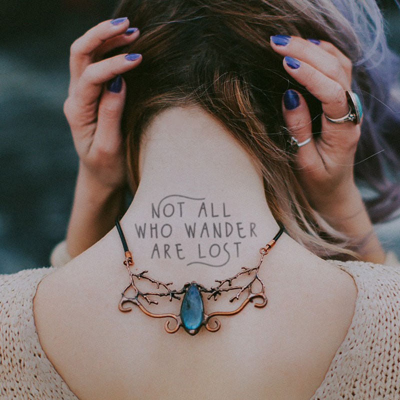 Not All Who Wander - Tattoo