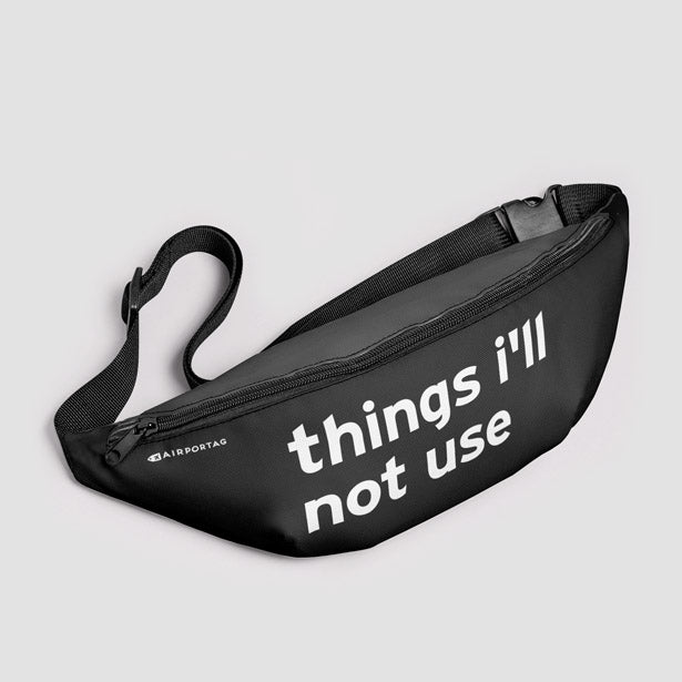 Things I'll Not Use - Fanny Pack airportag.myshopify.com