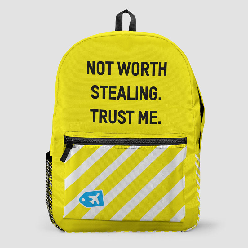 Not Worth Stealing - Backpack - Airportag