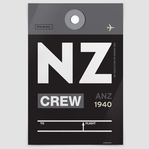 NZ - Poster - Airportag