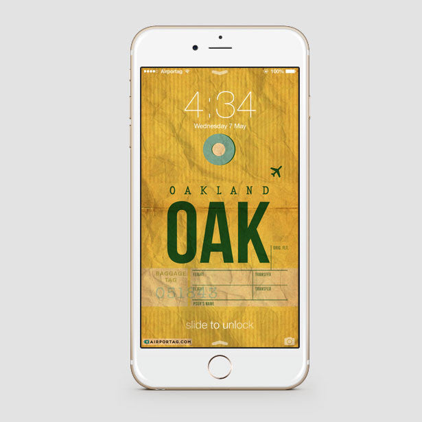 OAK - Mobile wallpaper - Airportag