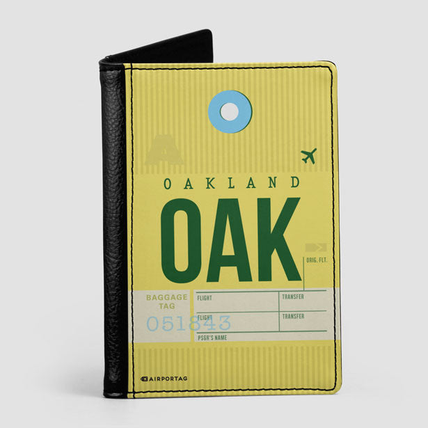 OAK - Passport Cover - Airportag