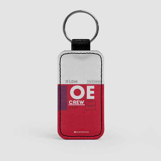 OE - Leather Keychain airportag.myshopify.com