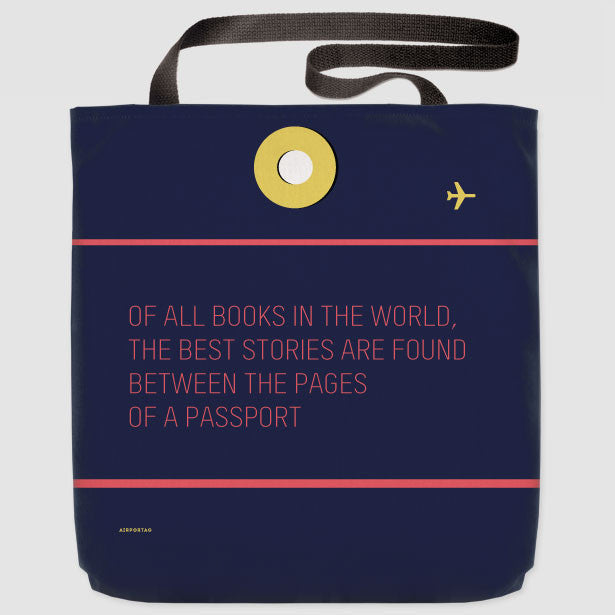 Of All Books - Tote Bag - Airportag