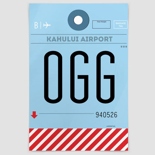 OGG - Poster - Airportag