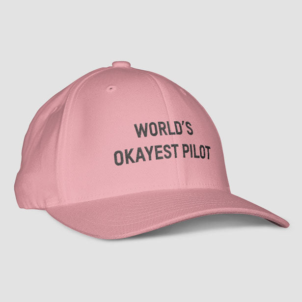 World's Okayest Pilot - Classic Dad Cap - Airportag
