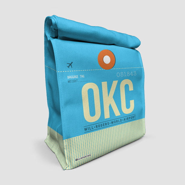 OKC - Lunch Bag airportag.myshopify.com