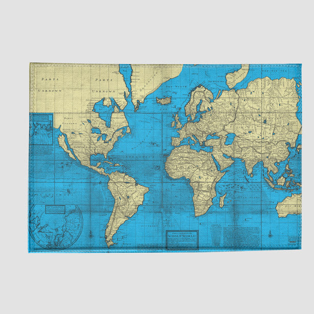 Old World Map - Rectangular Rug airportag.myshopify.com