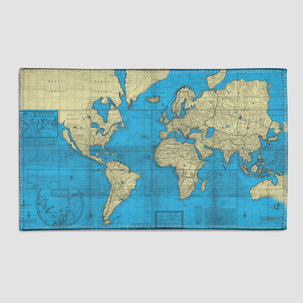 Old World Map - Rectangular Rug airportag.myshopify.com