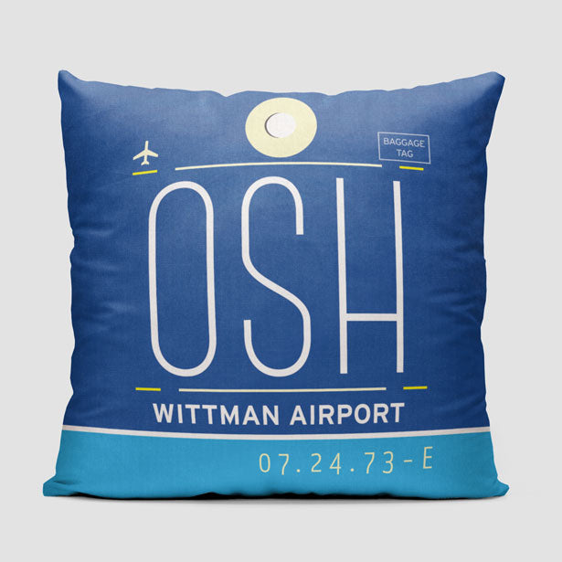 OSH - Throw Pillow airportag.myshopify.com