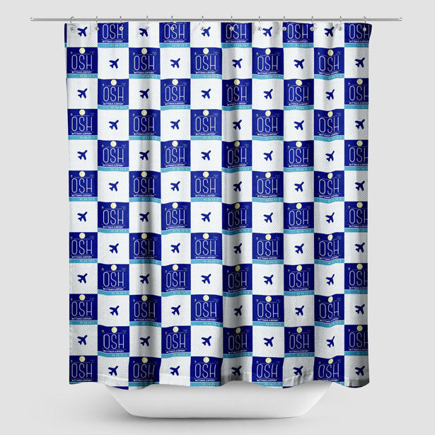 OSH - Shower Curtain airportag.myshopify.com