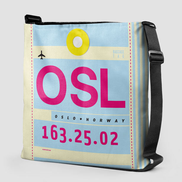 Luggage Tag A - OSL Oslo Norway Weekender Tote Bag by Organic Synthesis -  Pixels