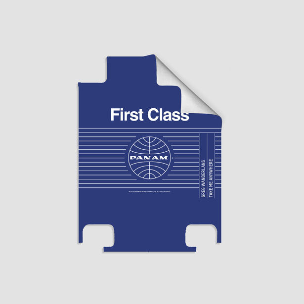 Pan Am First Class - Luggage airportag.myshopify.com