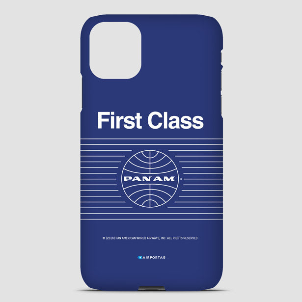 Pan Am First Class - Phone Case airportag.myshopify.com