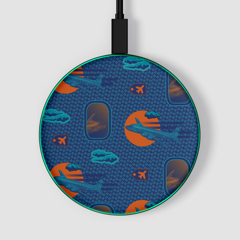 Pan Am Abstract Sky - Wireless Charger