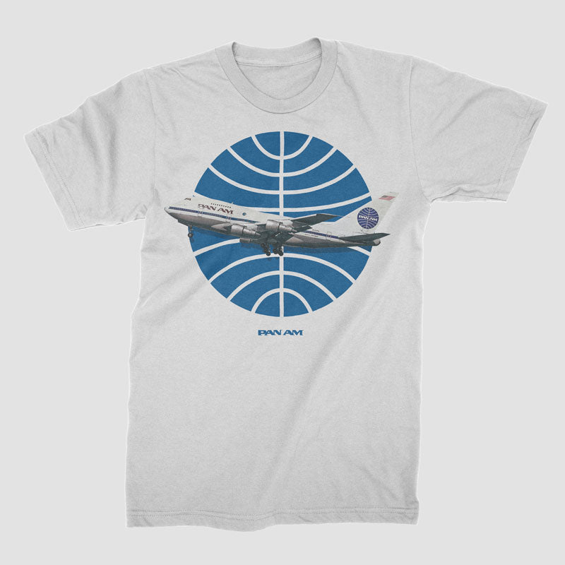 Pan Am Logo Airplane - T-Shirt