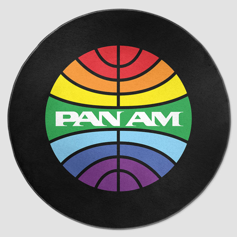 Pan Am Rainbow - ラウンドラグ