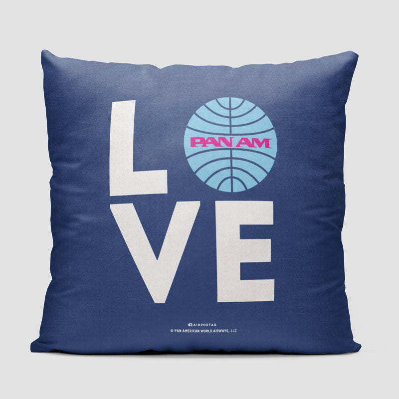 Pan Am - Love - Throw Pillow