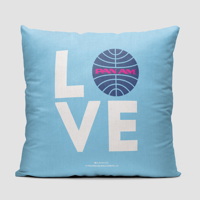 Pan Am - Love - Throw Pillow